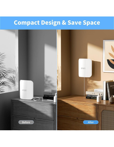 Soporte de Pared SENLEG para Router eero Pro 7 - Instalación Rápida