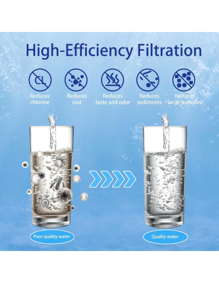 Juego de Filtros de Agua Renami para Berkey R-BB9-2+PF-2 Juego de Filtros de Agua Renami para Berkey R-BB9-2+PF-2