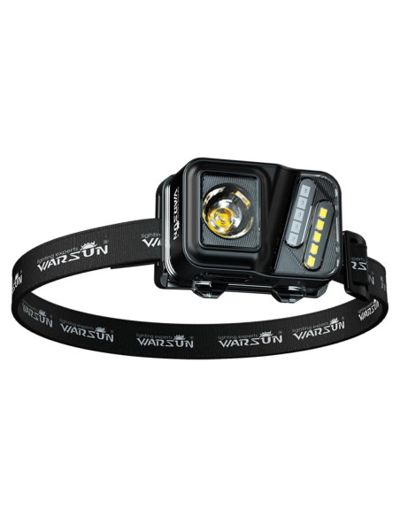 Linterna Frontal Recargable WARSUN HL-SY-BK 750 Lúmenes LED Linterna Frontal Recargable WARSUN HL-SY-BK 750 Lúmenes LED