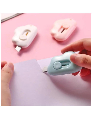 Cortador de Cajas Retráctil Qifuwanjingfeng - 3 Pcs Mini Nube