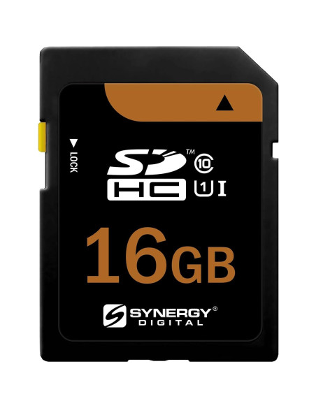 Tarjeta de Memoria SDHC 16GB Synergy Digital UHS-I Clase 10 Tarjeta de Memoria SDHC 16GB Synergy Digital UHS-I Clase 10