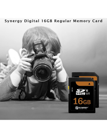 Tarjeta de Memoria SDHC 16GB Synergy Digital UHS-I Clase 10 Tarjeta de Memoria SDHC 16GB Synergy Digital UHS-I Clase 10