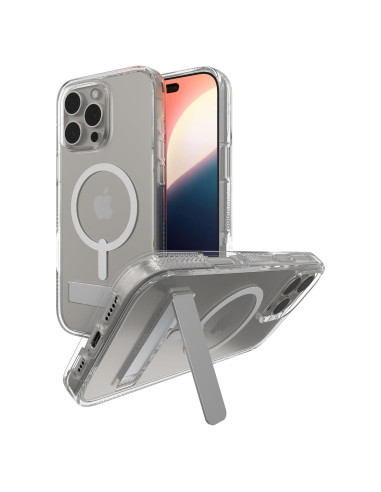 Funda ZAGG Crystal Palace Snap para iPhone 16 Pro Max - Con soporte y MagSafe