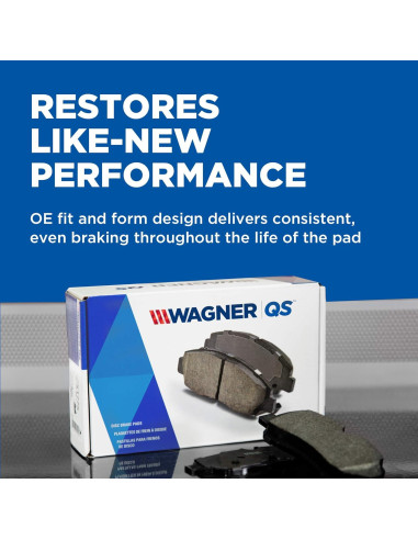 Pastillas de Freno Wagner QuickStop ZD1293 Cerámica Delanteras