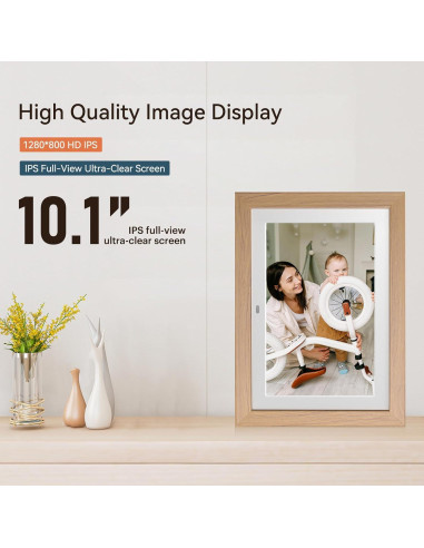Marco Digital 10.1" QIUYU FF-102 Pantalla IPS 1280x800