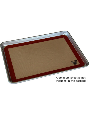 Alfombrilla de Silicona Antiadherente Velesco - Juego de 2 Bandejas 41.9x29.5cm