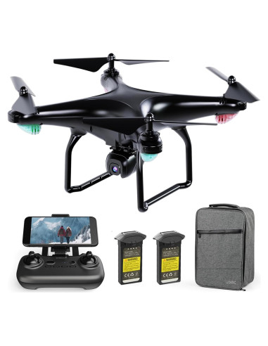 Drone GPS Cheerwing U88S 4K con control por voz y 36 min vuelo