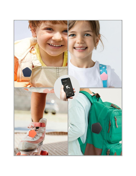 Soporte Oculto para AirTag Niños SCALLOP Impermeable IPX8 Soporte Oculto para AirTag Niños SCALLOP Impermeable IPX8