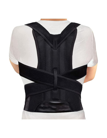 Corrector de Postura Ajustable WONFAST XXXL Negro Corrector de Postura Ajustable WONFAST XXXL Negro