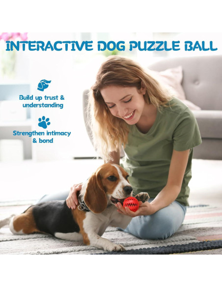 12 Pelotas Dispensadoras de Golosinas para Perros Suilung 5 cm 12 Pelotas Dispensadoras de Golosinas para Perros Suilung 5 cm