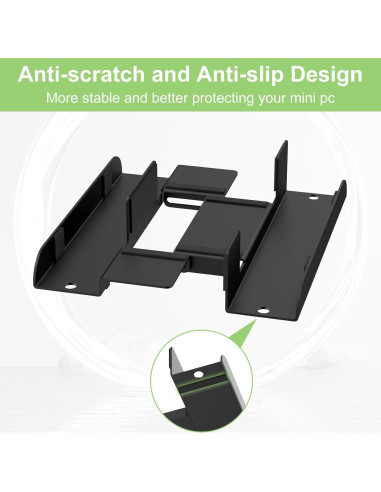 Soporte Vertical Mini PC Universal Bedycoon Ajustable 3.7-6.2 cm