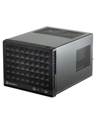 Caja Mini-ITX SilverStone SST-SG13B Negra Compacta