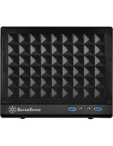 Caja Mini-ITX SilverStone SST-SG13B Negra Compacta