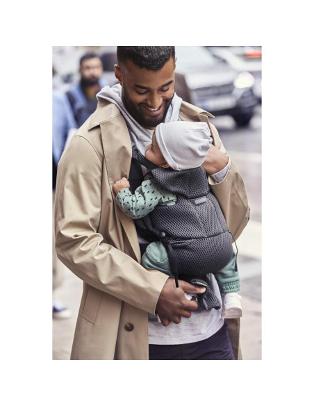 Portabebés BabyBjrn Libre Malla 3D Antracita 0.8kg Portabebés BabyBjrn Libre Malla 3D Antracita 0.8kg