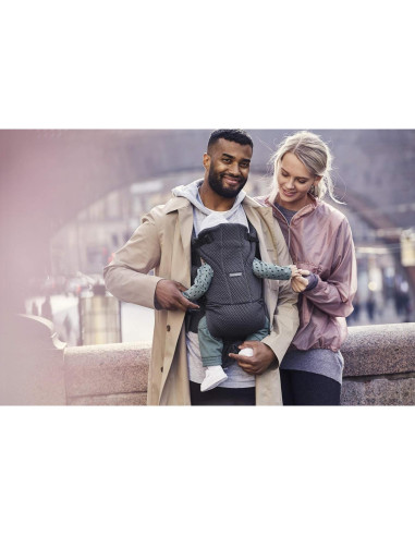 Portabebés BabyBjrn Libre Malla 3D Antracita 0.8kg