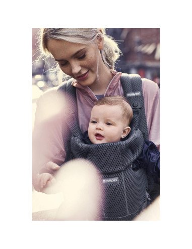 Portabebés BabyBjrn Libre Malla 3D Antracita 0.8kg