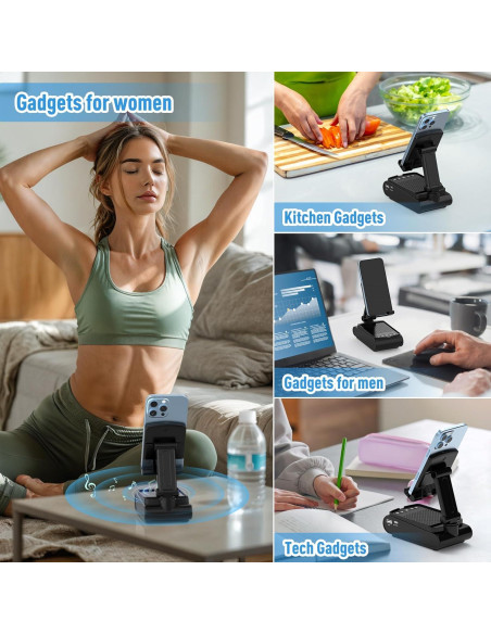 Soporte para Teléfono y Altavoz Bluetooth GLOPUS F25 - 10m Soporte para Teléfono y Altavoz Bluetooth GLOPUS F25 - 10m