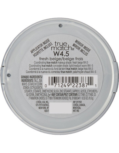 Polvo Compacto L'Oréal True Match Beige Fresco 9.4 g