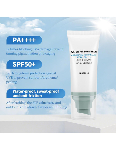 Protector Solar Facial Ponhey SPF 50 PA++++ Centella 80g Protector Solar Facial Ponhey SPF 50 PA++++ Centella 80g