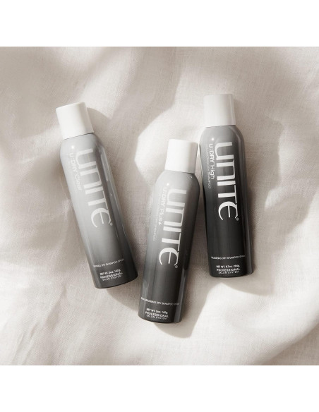 Champú Seco Invisible Claro UNITE Hair 190 g - Absorbe Aceite Champú Seco Invisible Claro UNITE Hair 190 g - Absorbe Aceite