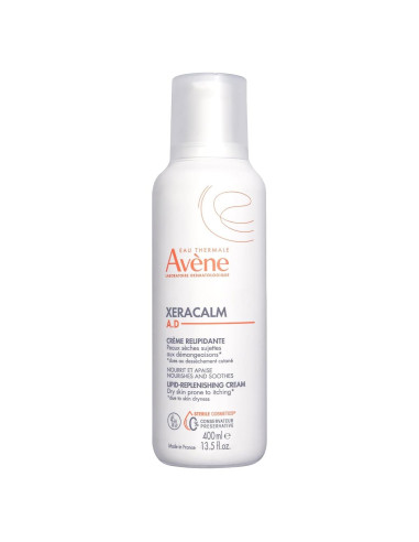 Crema Hidratante Avne XeraCalm A.D 450g Piel Seca y Eccema