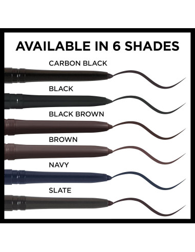 Lápiz de Ojos Mecánico L'Oreal Infallible 2 Unidades Marrón Negro
