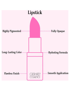 Barra de Labios Gerard Cosmetics Buttercup 3.97g - Rosa Nude Satinado 2