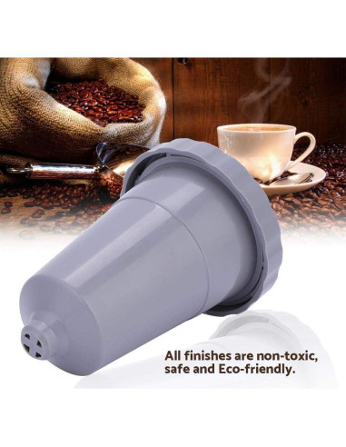 Tazas Reutilizables para Cafetera Keurig K40 con 4 Filtros
