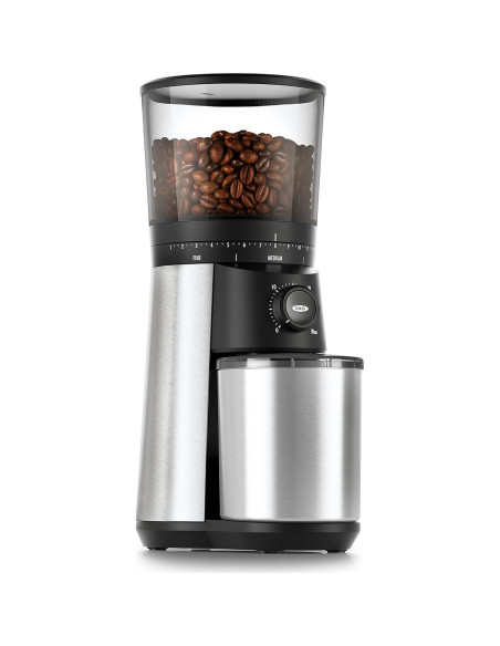 Molinillo de Café OXO Brew + Cucharón POP 30 mL Plateado Molinillo de Café OXO Brew + Cucharón POP 30 mL Plateado