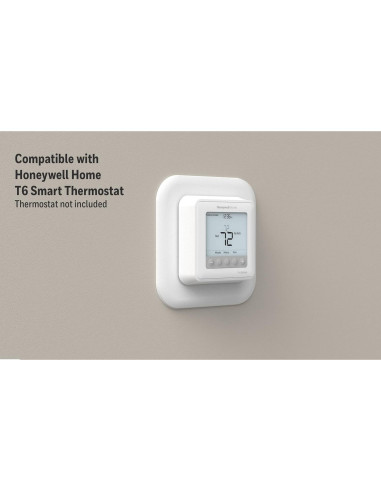 Placa de Cubierta y Adaptador para Termostatos Honeywell THP2400A1080