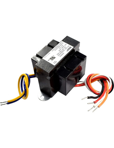 Transformador HQRP 120V-240V a 24V 40VA para Termostatos y Timbres Transformador HQRP 120V-240V a 24V 40VA para Termostatos y Timbres