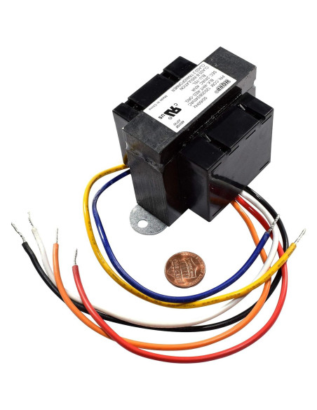 Transformador HQRP 120V-240V a 24V 40VA para Termostatos y Timbres Transformador HQRP 120V-240V a 24V 40VA para Termostatos y Timbres