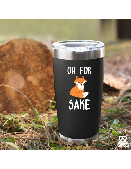 Vaso Térmico Panvola Oh For Fox Sake 590 ml Acero Inoxidable Vaso Térmico Panvola Oh For Fox Sake 590 ml Acero Inoxidable