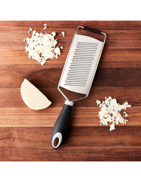 Rallador Fino Ancho Mercer Culinary Acero Inoxidable 11.99 cm Rallador Fino Ancho Mercer Culinary Acero Inoxidable 11.99 cm