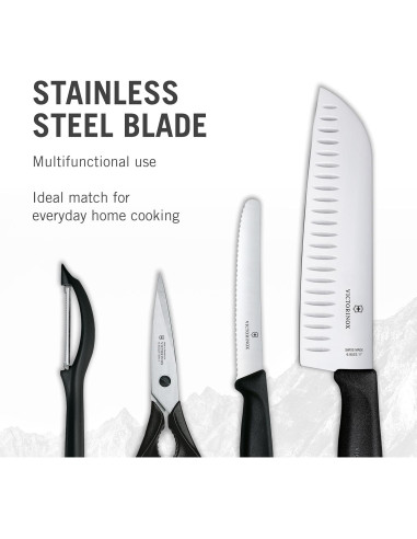 Juego de Cocina Victorinox Suizo 4 Piezas Acero Inoxidable
