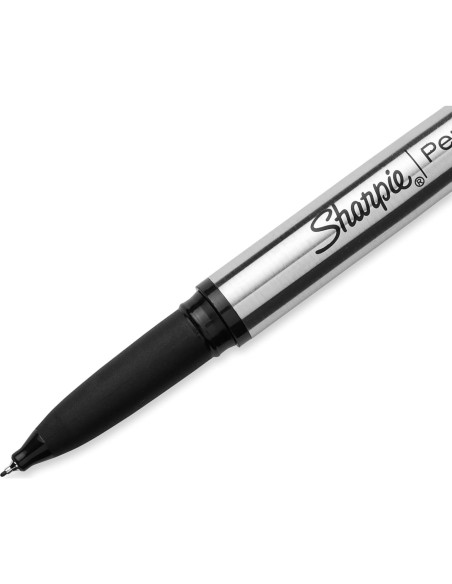 Bolígrafo de Acero Inoxidable Sharpie Punta Fina 0.4mm Negro Bolígrafo de Acero Inoxidable Sharpie Punta Fina 0.4mm Negro