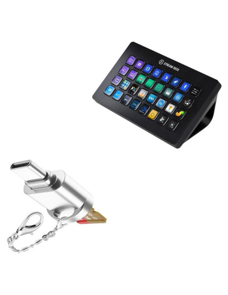 Adaptador BoxWave USB Tipo-C para Elgato Stream Deck XL Adaptador BoxWave USB Tipo-C para Elgato Stream Deck XL