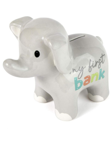 Alcancía de Cerámica Elefante Baby Essentials 20.32x19.05cm