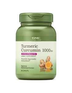 Suplemento Herbal GNC Cúrcuma Curcumina 1000mg 117g