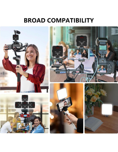 Luz LED de Fotografía PIOENIMAGE Compacta 2500-9000K