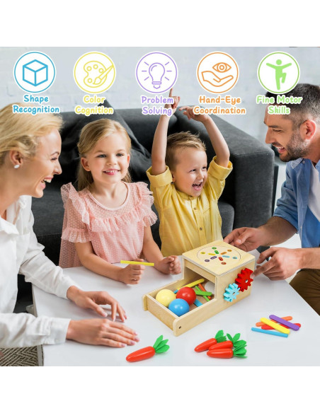 Juguetes Montessori Wdmiya 6 en 1 para Niños 1-3 Años Juguetes Montessori Wdmiya 6 en 1 para Niños 1-3 Años