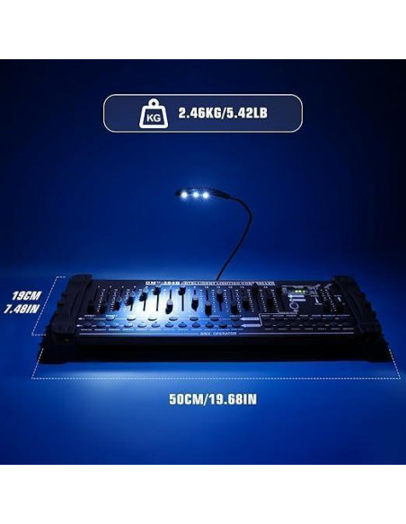 Controlador DMX 384 Canales Holdlamp para Iluminación Controlador DMX 384 Canales Holdlamp para Iluminación