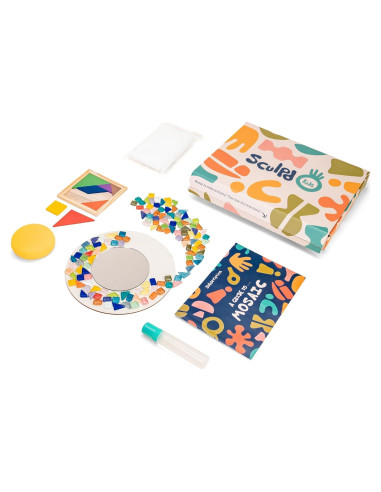 Kit de Mosaico Sculpd para Niños de 7 Años en Adelante