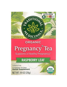 Té Orgánico para Embarazo Medicinales Tradicionales 16 Bolsitas