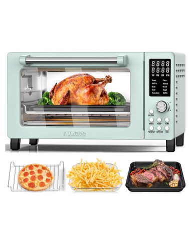 Horno Tostador Nuwave Bravo Pro 21QT Menta 10 Funciones