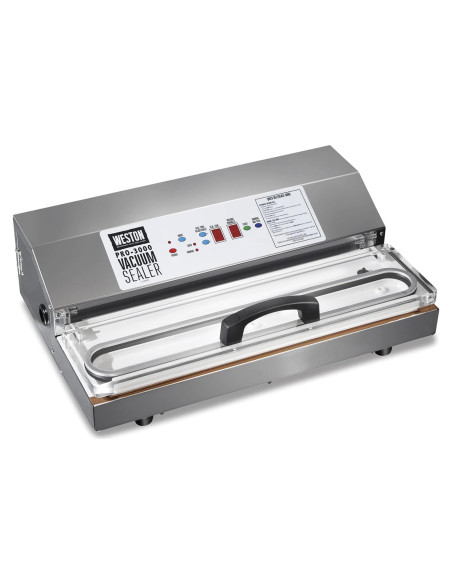 Sellador al Vacío Weston PRO 3000 Acero Inoxidable 935W Sellador al Vacío Weston PRO 3000 Acero Inoxidable 935W