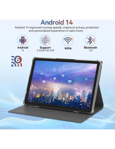 Tableta DOMATON D105 10.1" Android 14 64GB 1TB Expandible Tableta DOMATON D105 10.1" Android 14 64GB 1TB Expandible