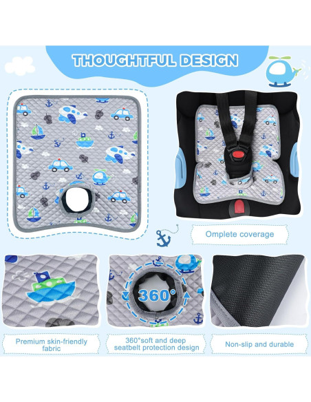Protector de Asiento de Coche Babepets Impermeable 2 Pcs Protector de Asiento de Coche Babepets Impermeable 2 Pcs