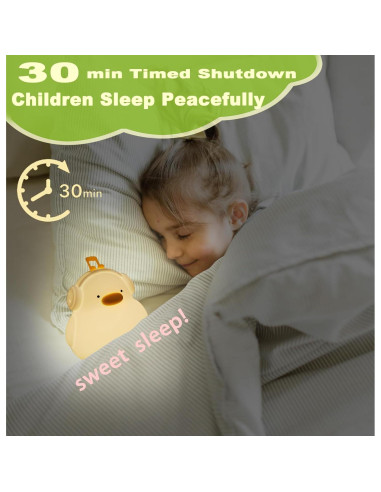 Lámpara Nocturna de Pato Linda Dreaming My Dream LED 3 Niveles