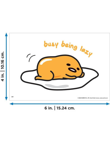 Collage de Posters Gudetama 12 Piezas Trends International